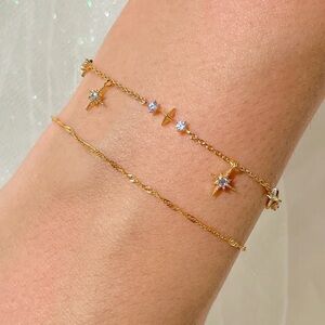 Girls crew gold bracelet